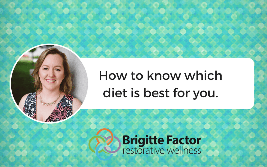 How to know which diet is best for you